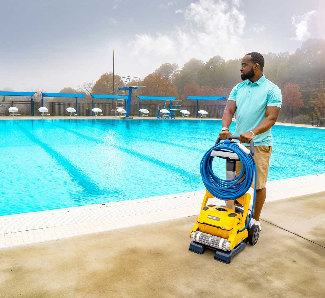 Dolphin Wave 100 Commercial Robotic Pool Cleaner (Open Box)