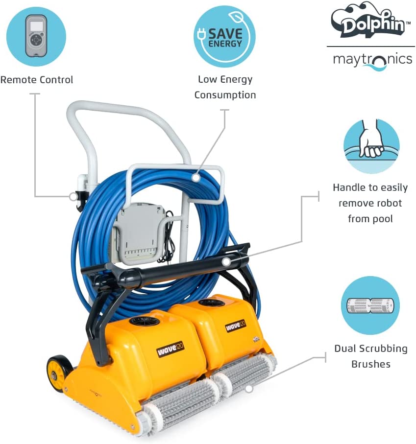 Dolphin Wave 120 Commercial Robotic Pool Cleaner (Open Box)