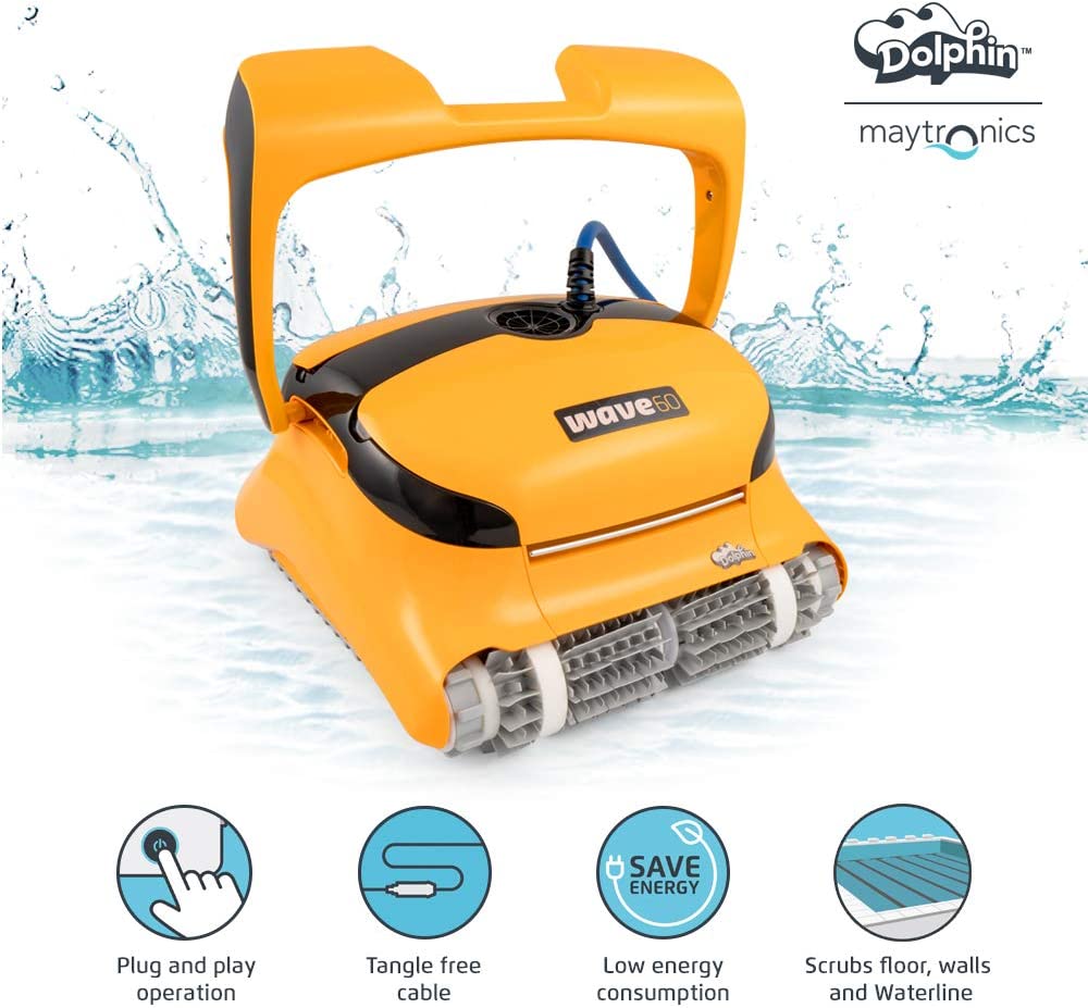 Dolphin Wave 60 Commercial Robotic Pool Cleaner (Open Box)