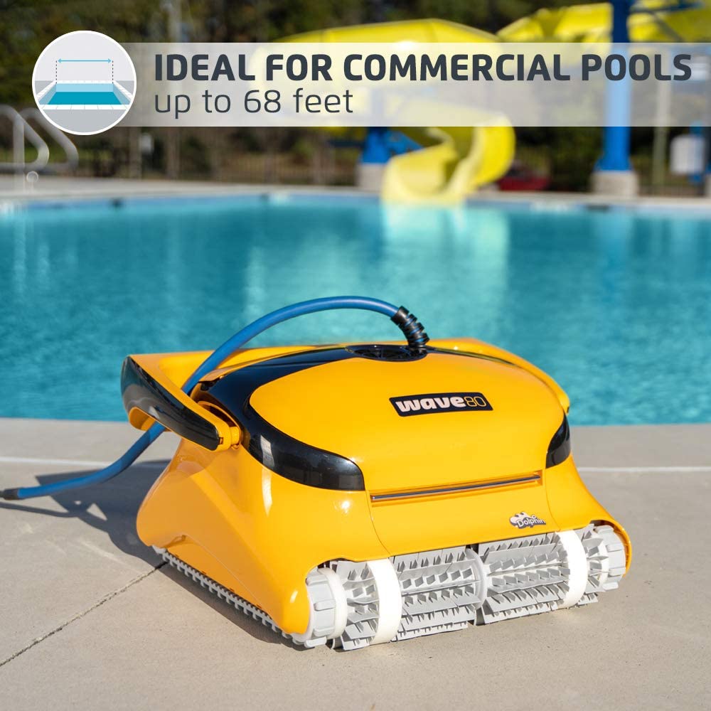 Dolphin Wave 80 Commercial Robotic Pool Cleaner (Open Box)