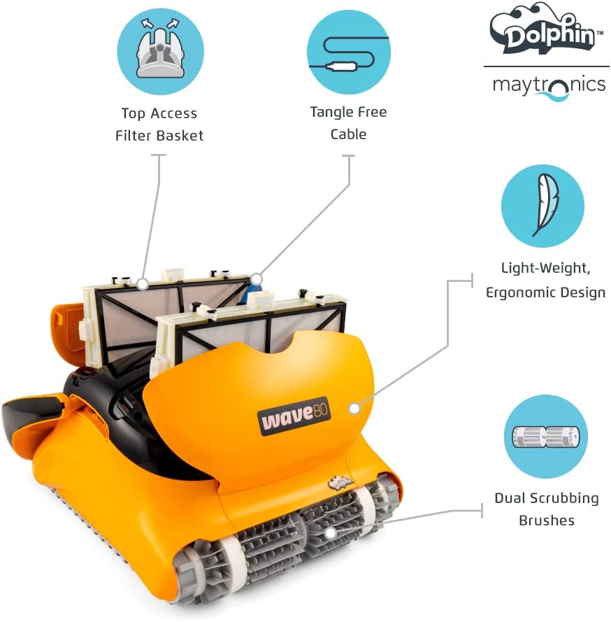 Dolphin Wave 80 Commercial Robotic Pool Cleaner